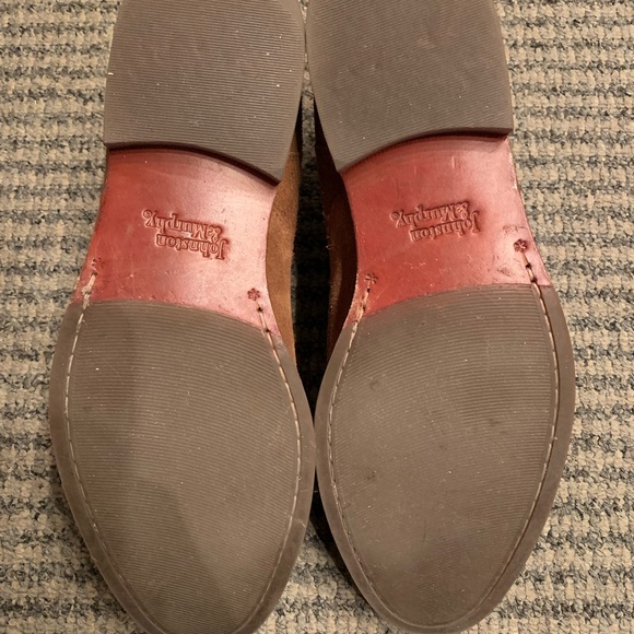 Johnston and Murphy suede chelsea boots size 10 - Picture 4 of 5